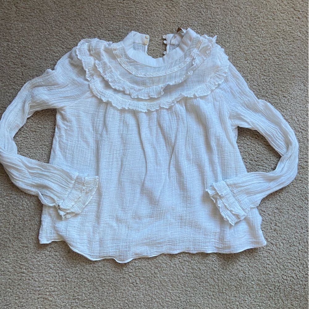 ZARA LONG SLEEVE BLOUSE SIZE XS